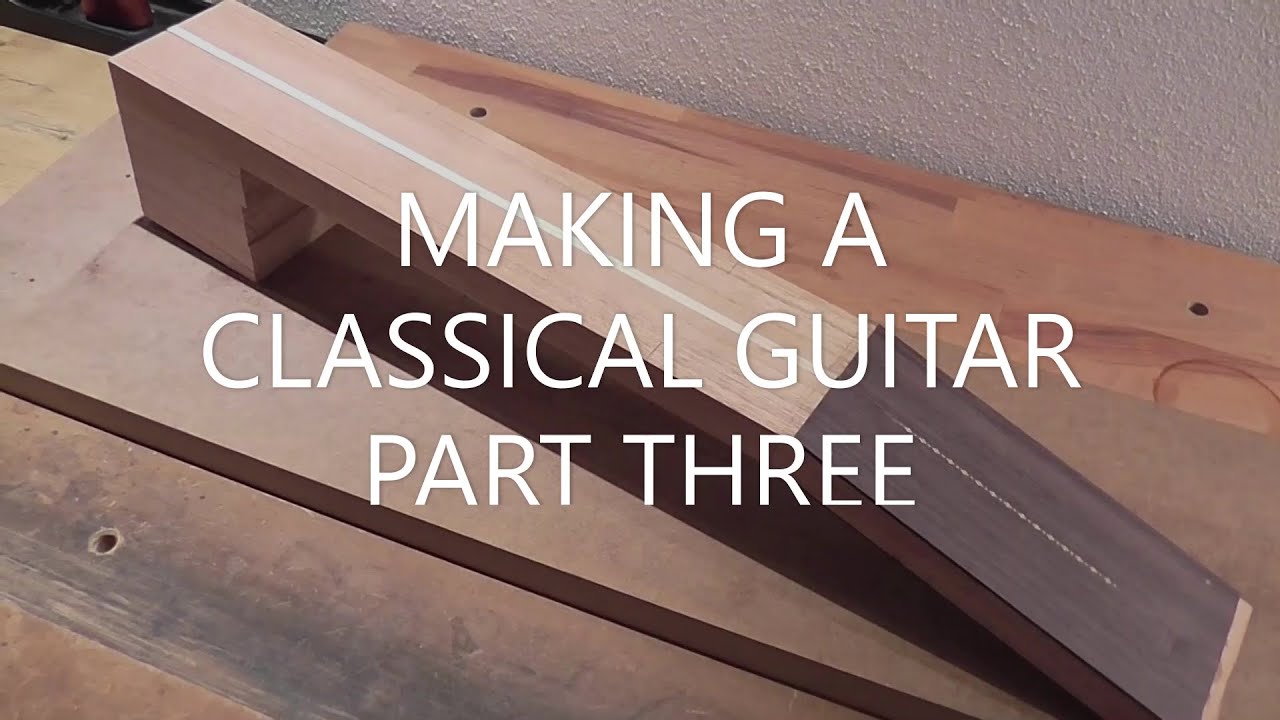 Making a Classical Guitar. Part Three. @mbreyguitars1994