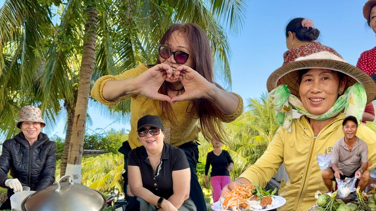 Nha Trang: Gặp Các Chị Là Thấy TẾT Rồi | Chợ Bầu Đông Vui