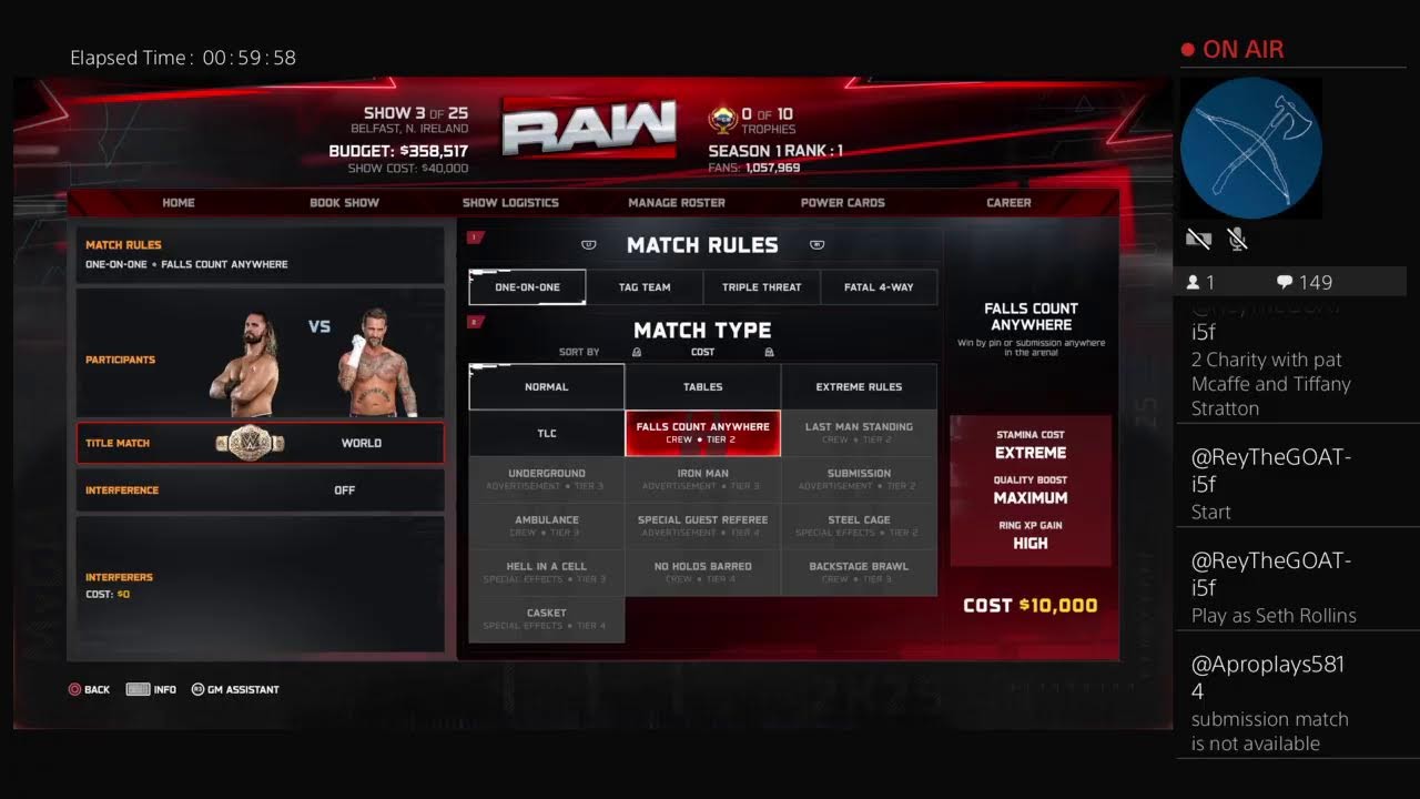 Aproplays is live! || WWE 2K25 || 3