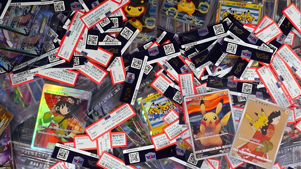 I RE-GRADED 200 OF MY PSA 9 POKEMON CARDS