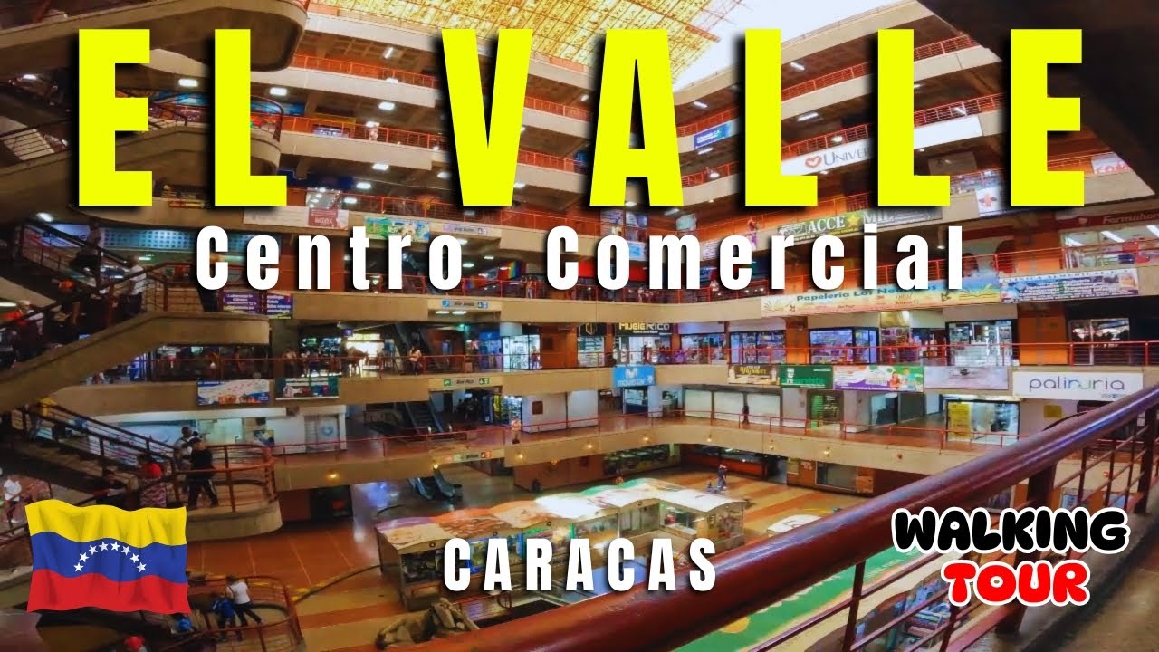 🇻🇪 ТОРГОВЫЙ ЦЕНТР EL VALLE, каким вы его еще не видели | Пешеходная экскурсия по Каракасу, Венесуэла