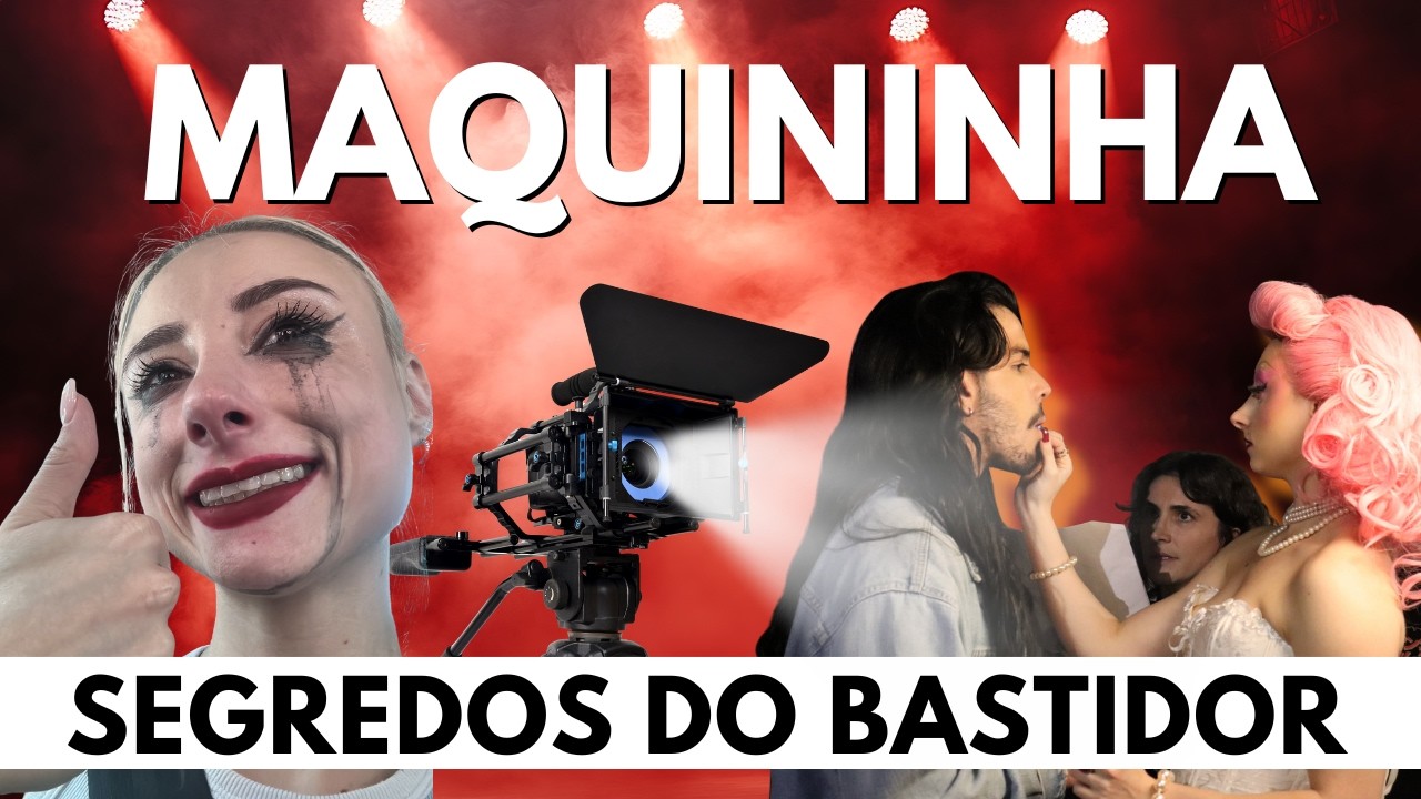 BASTIDORES DE GRAVAÇÃO DO CLIPE MAQUININHA