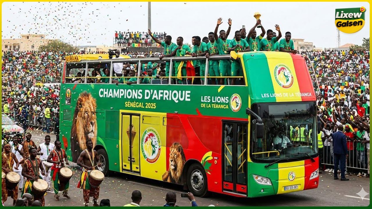 🔴 Direct Aéroport: AIBD en Feu  Ambiance exceptionnelle pour l’arrivée des Lions