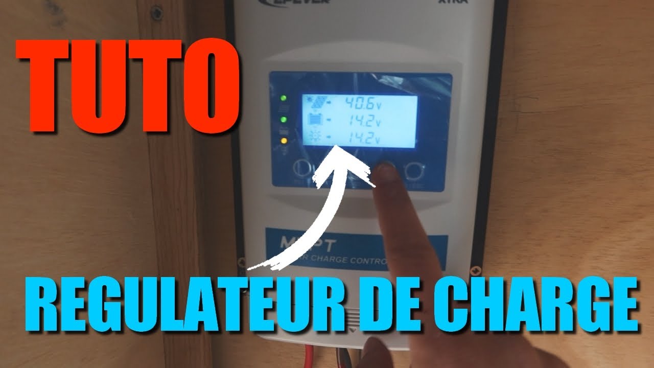 Installation d'un régulateur de charge sur mon van (EPEVER 30A 100V MPPT XTRA3210N) #VANLIFE