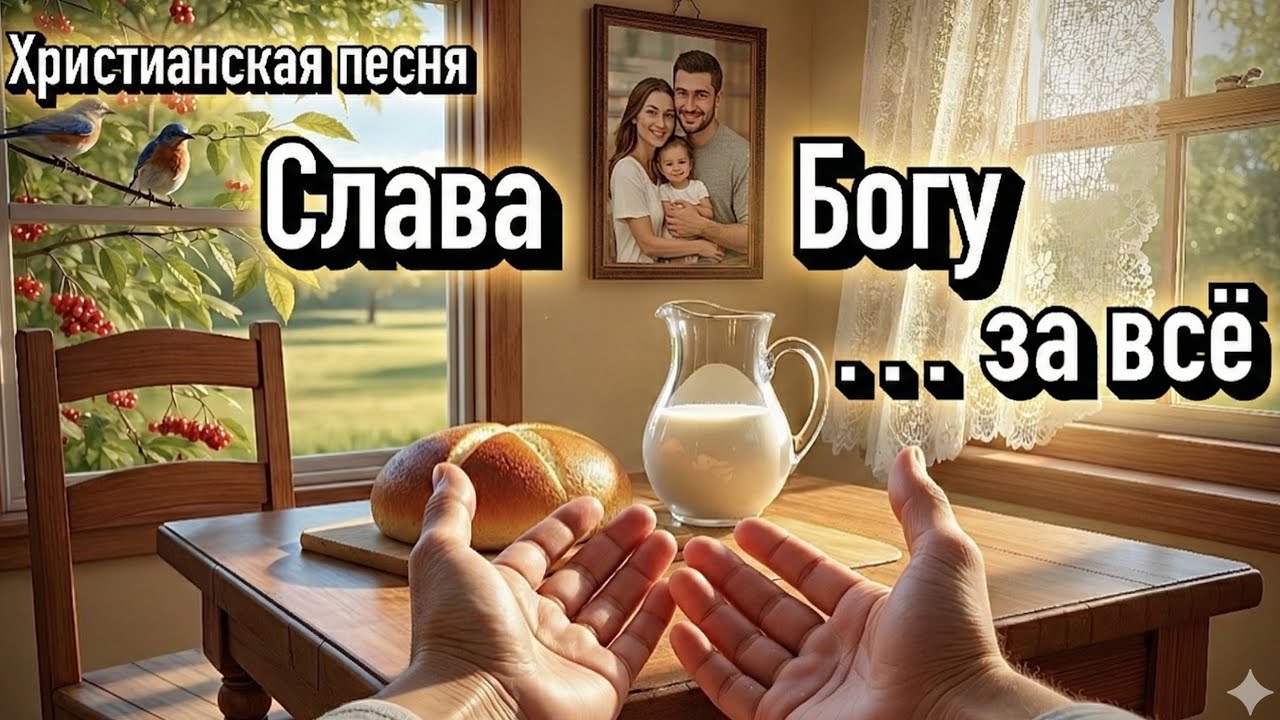 Слава Богу за то что я могу дома поесть… песня ежедневной благодарности
