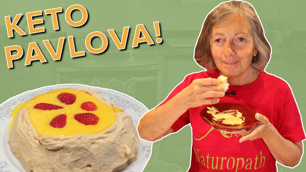 Keto Pavlova Easy, Light Dessert for Mother's Day