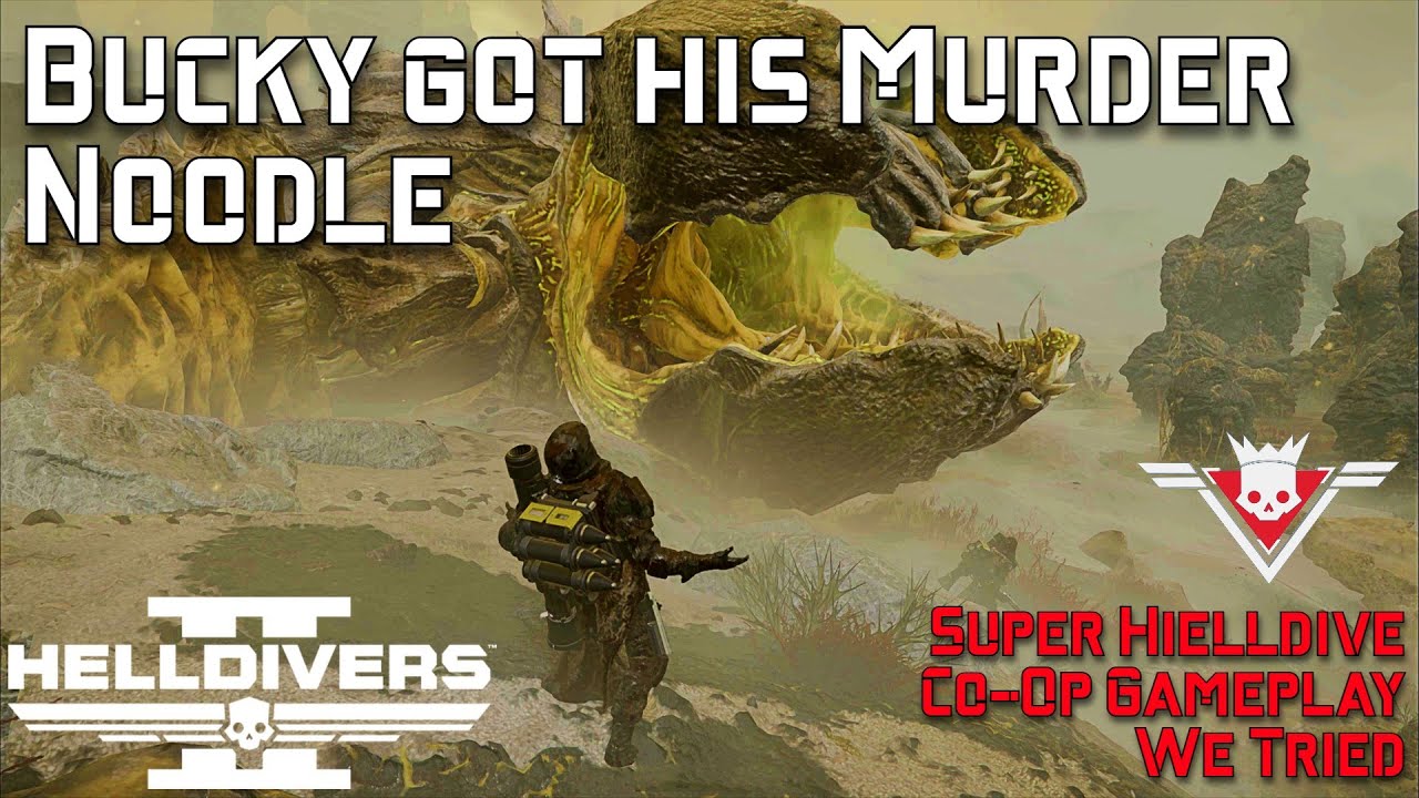Helldivers 2 | Bucky and Greys first Hive Lord | We Tried