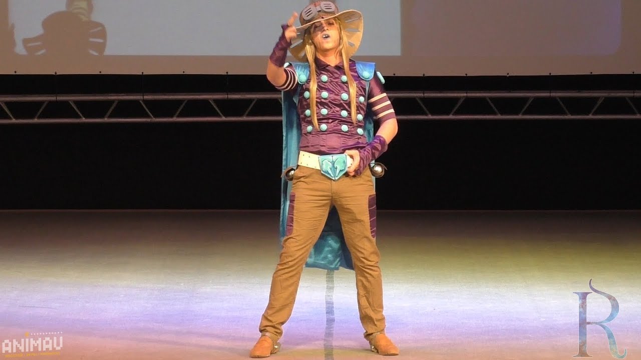 ANIMAU EXPO 2017. Gagarin-kun (Челябинск): JoJo's Bizarre Adventure Part 7 - Gyro Zeppeli