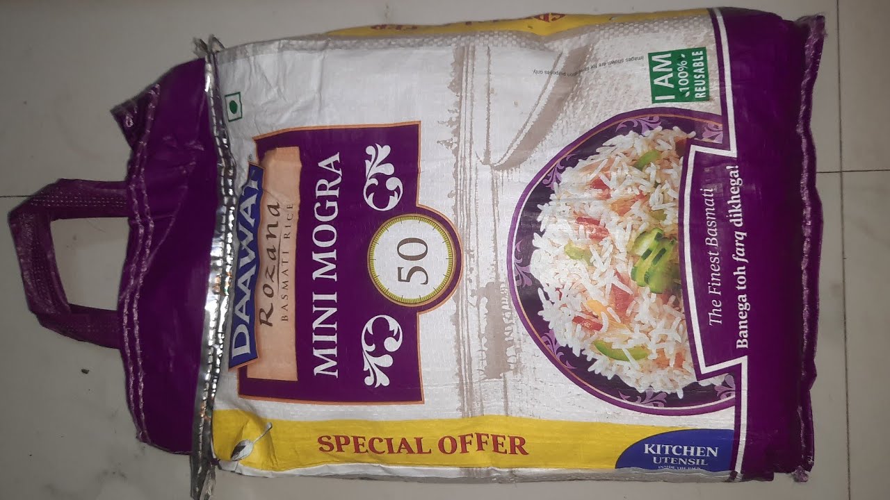 DAAWAT ROZANA BASMATI RICE REVIEW MINI MOGRA RICE REVIEW | TASTY HEALTHY ND BUDGET FRIENDLY 😋 