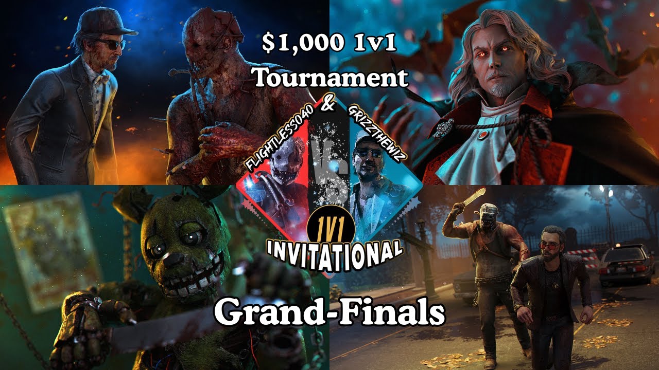 $1000 Dead By Daylight 1v1 Tournament | Flightless040 x GrizzTheWiz | Grand-Finals
