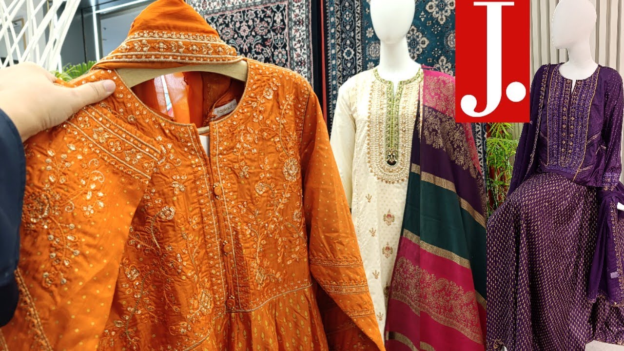 J.New Collection 2025♥️J.junaid Jamshed Wedding Pret collection 2025♥️J.Sale 