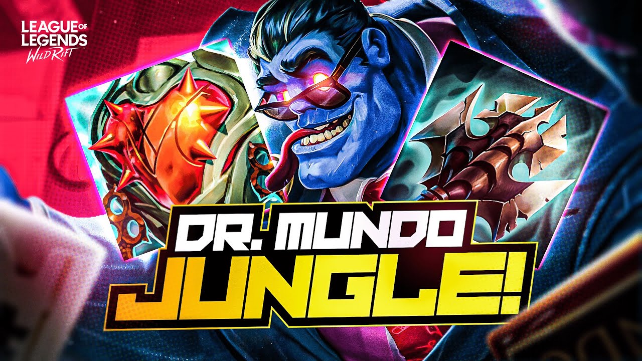 O NIVEL DA RANQUEADA TA CADA VEZ PIOR! DR MUNDO LOL WILD RIFT