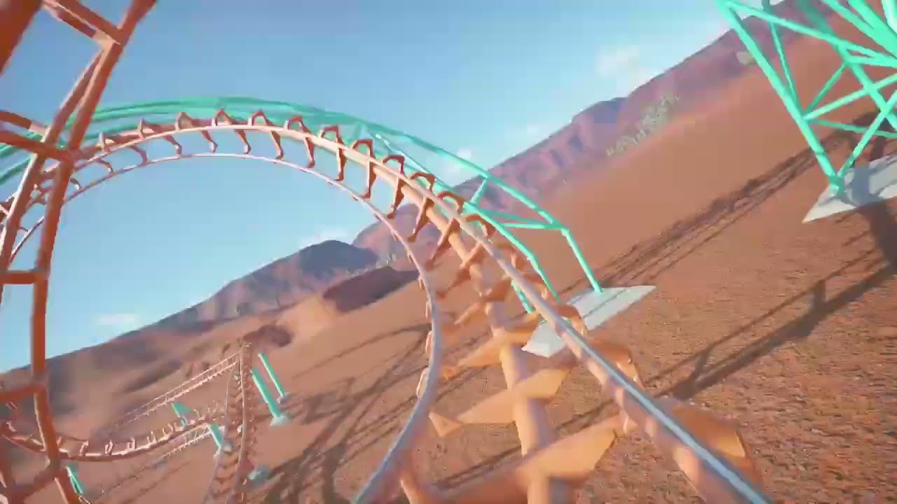 A Rough Recreation Of Drachen Fire In Planet Coaster Console Edition