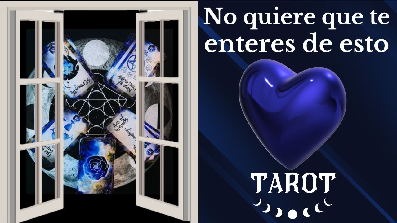 LE PREOCUPA QUE TE ENTERES 🧿🧿 ESTE ES EL SECRETO QUE TE HA ESTADO OCULTANDO