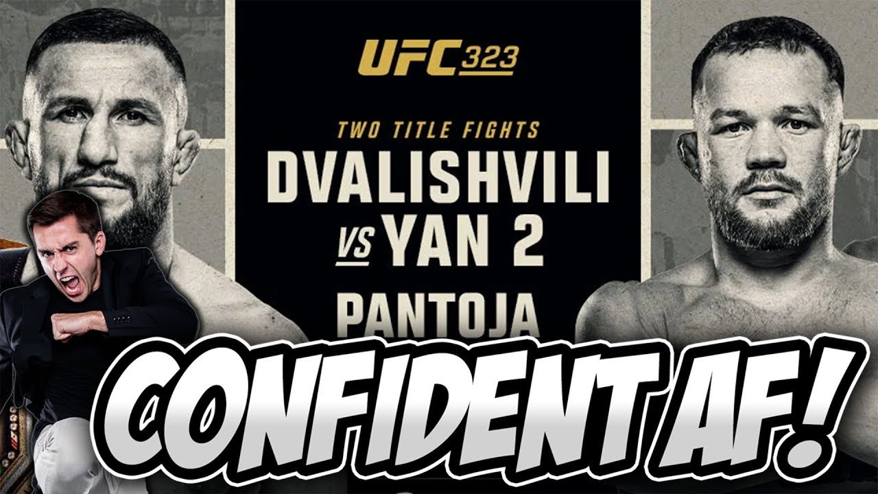 FINCH'S MOST CONFIDENT UFC 323 DVALISHVILI VS YAN PICKS