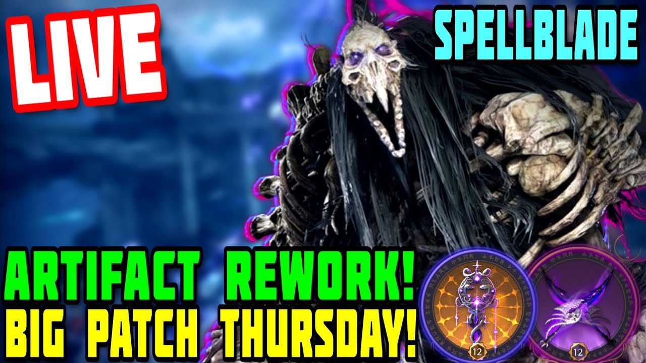 Drops on Twitch! 🔥 BIG ARTIFACT PATCH THURSDAY! Spellblade Arc?