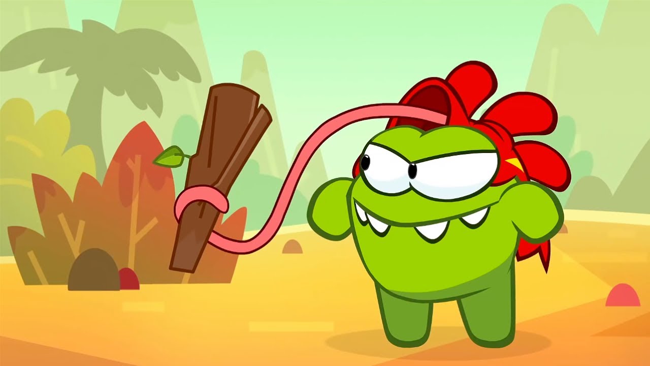 Om Nom Stories - Prehistoric Nom 💚 Super-Noms in the Stone Age 💚 Super Toons TV