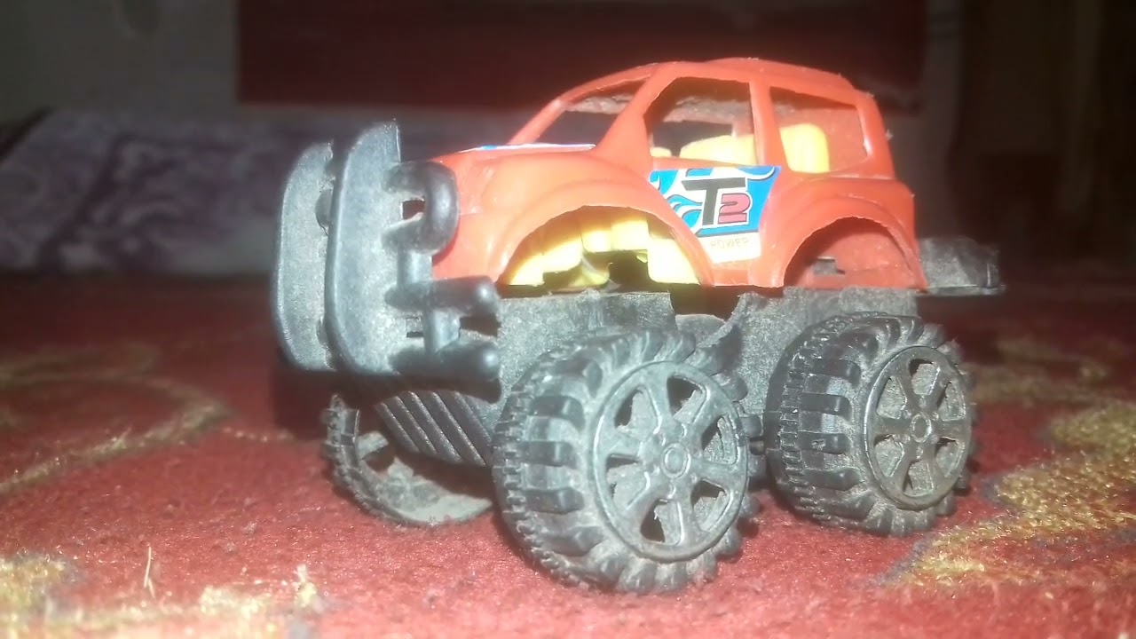 Having explanation of a pixarised car from cars to the future pixarised range rover monster truck