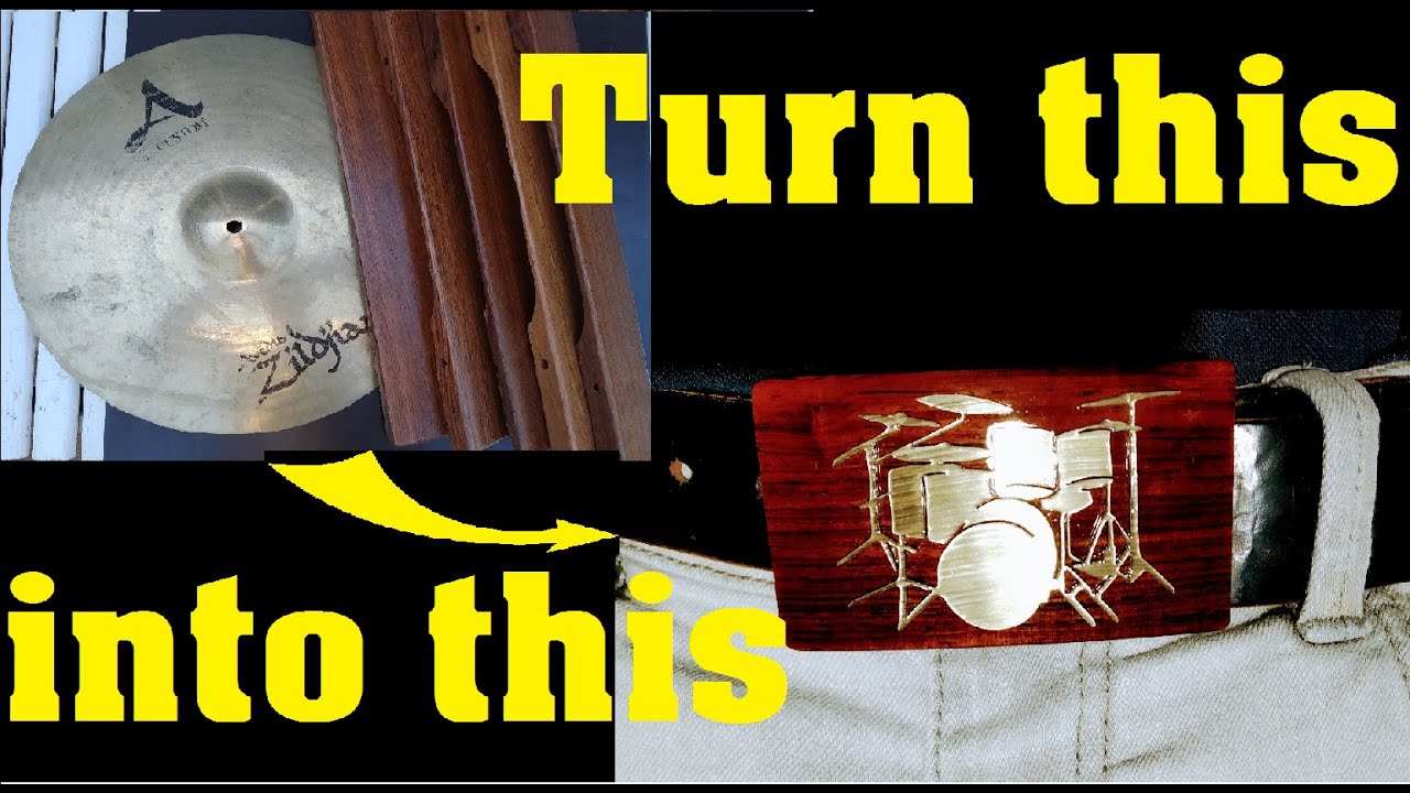 Upcycling broken cymbals - make something nice