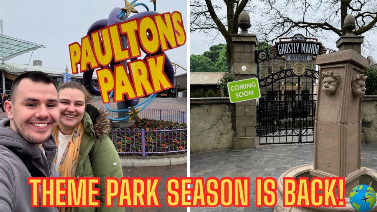 Paultons Park February 2025 - Theme Park Season is BACK!