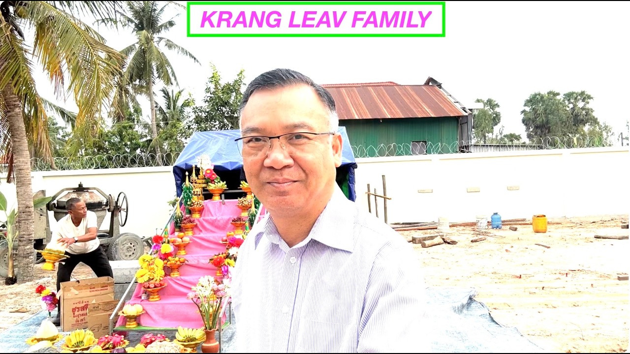 Trip to Cambodia 2026 part 29 (krang Leav village )