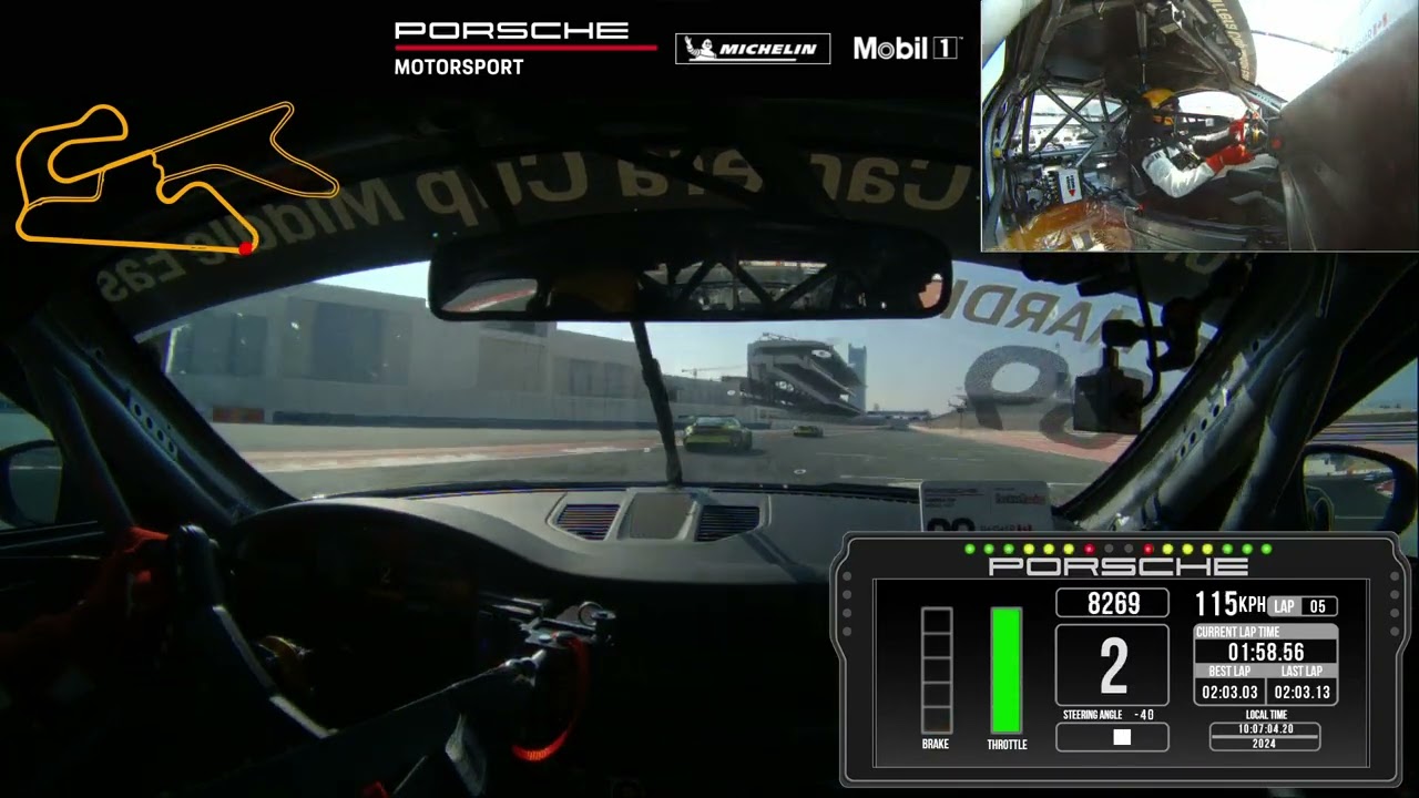 Porsche Carrera Cup Middle East 2023/24 - Dubai Race 2
