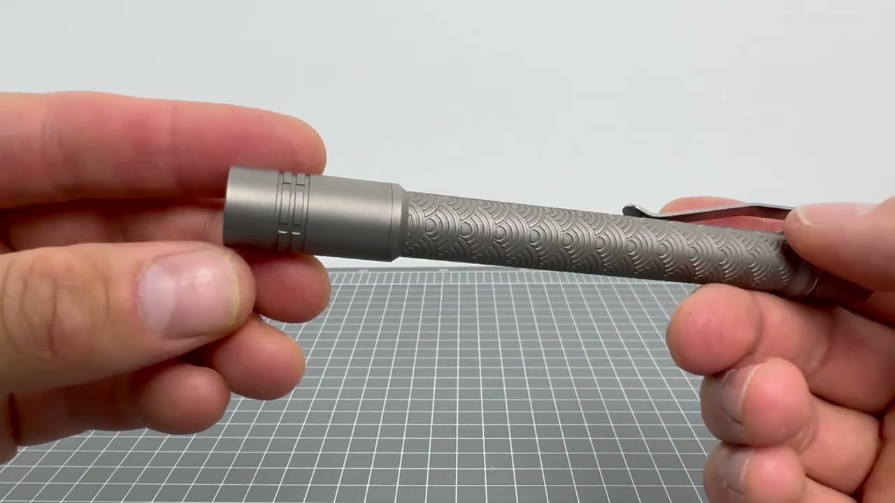 ReyLight Penlight Review - Titanium Beadblasted