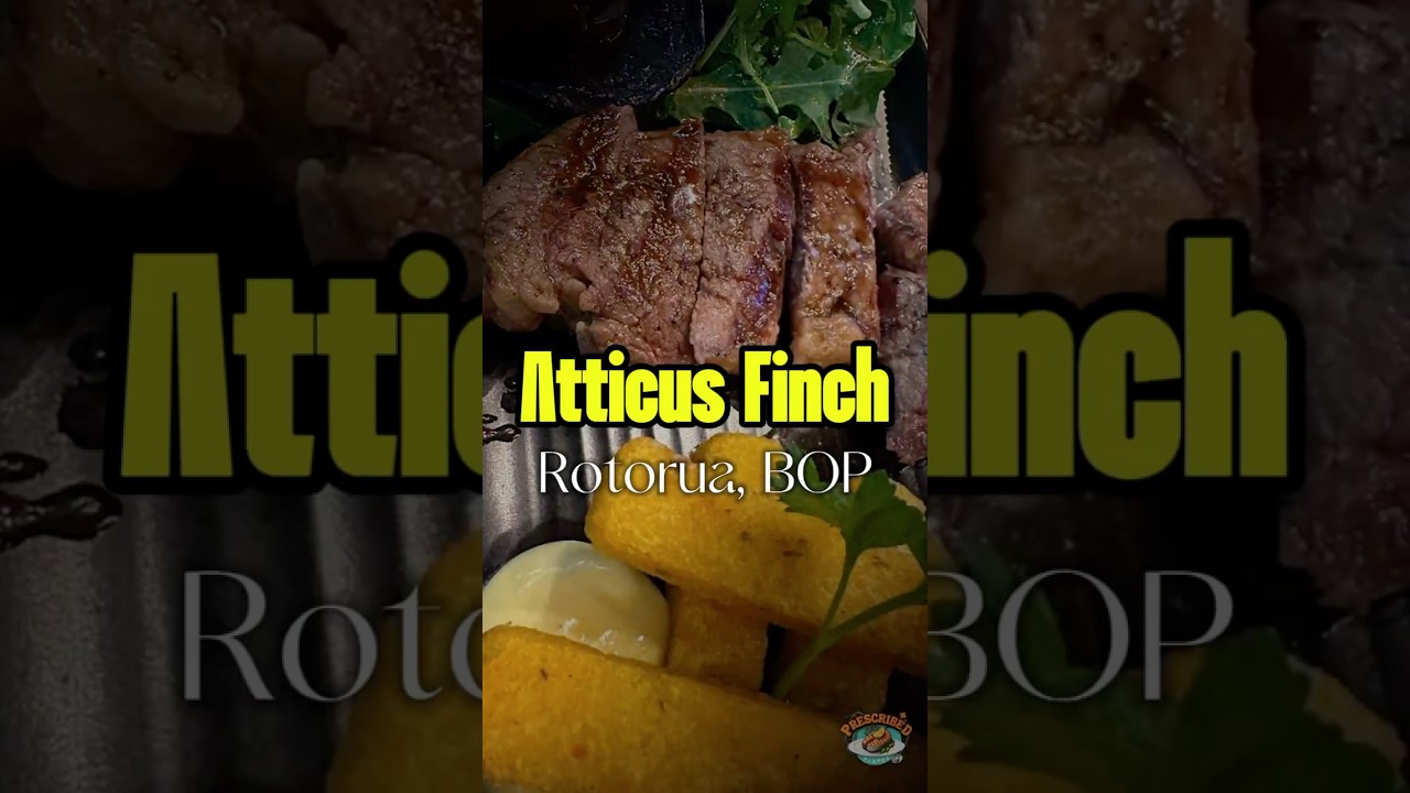 From delicious bites to cozy vibes.Atticus Finch is the star of Rotorua&rsquo;s dining scene #shorts #food
