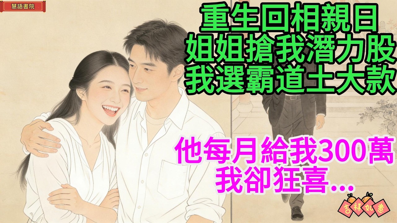 重生回相親日，姐姐搶我潛力股，我選霸道土大款，他每月給我300萬零花🌹#情感故事 #為人處世  #生活經驗 #情感 #婚姻  #故事