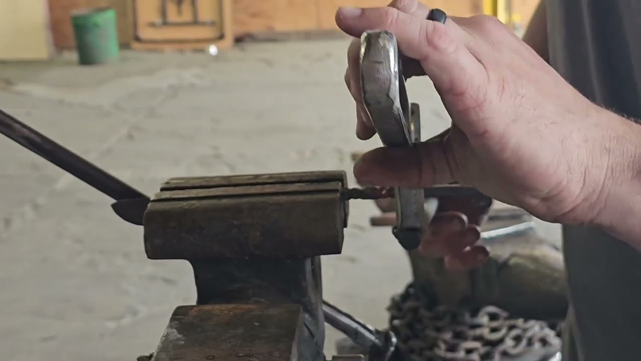 Forging a viking knife style butter knife! 