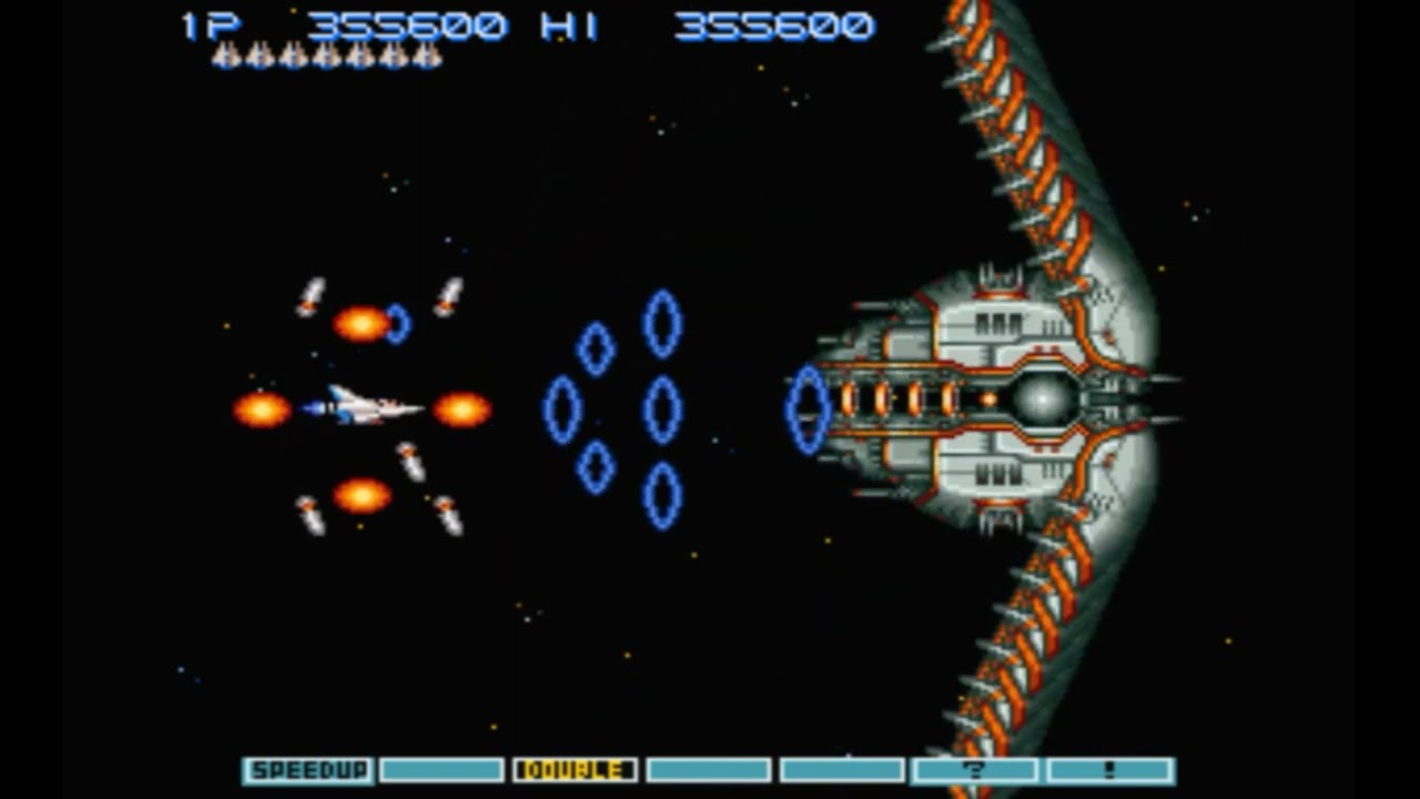 Super Nintendo (Snes) 16-bit Gradius III Stage 8