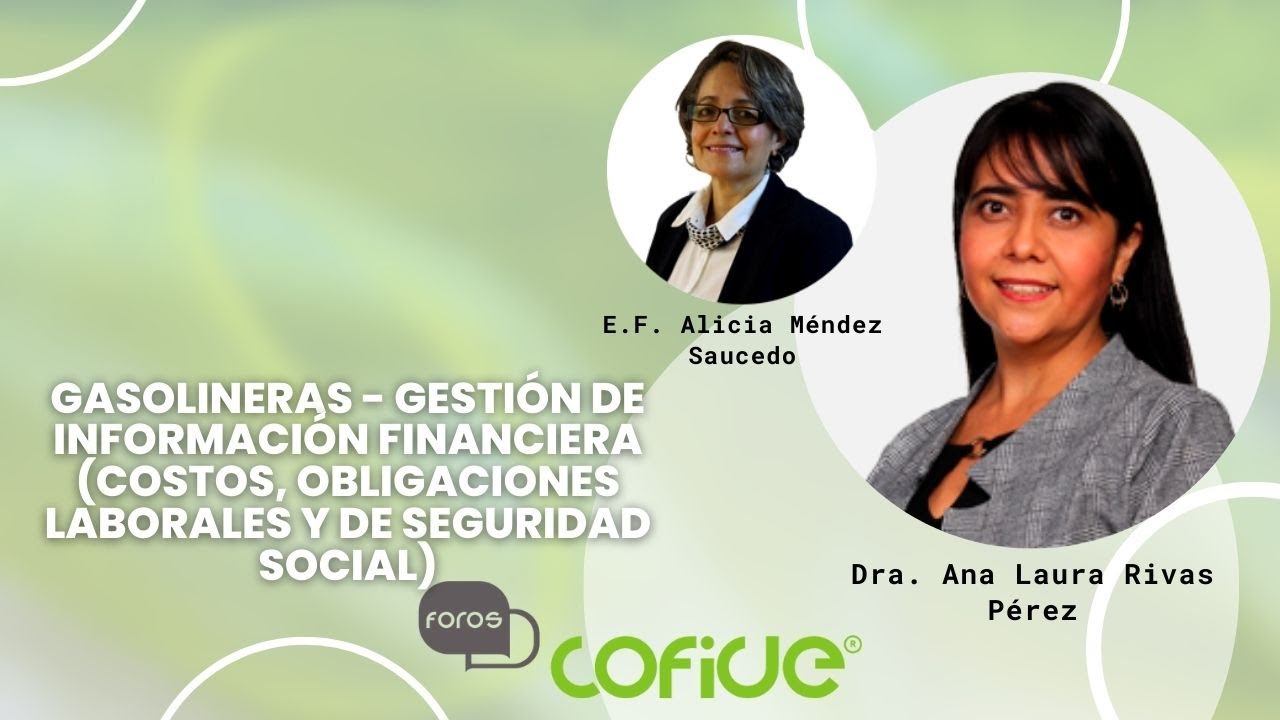 Foros Cofide: Gasolineras - Gestión de información financiera