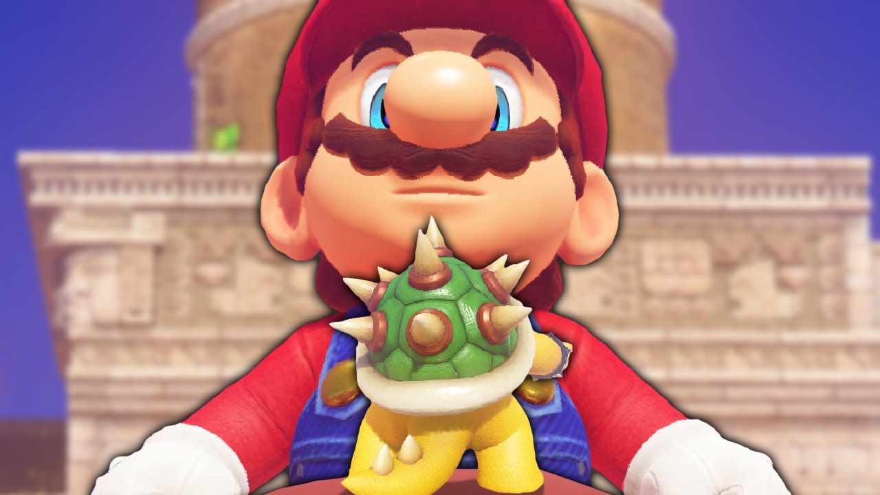 Mario Odyssey pero CADA LUNA soy MÁS GRANDE! 🗿