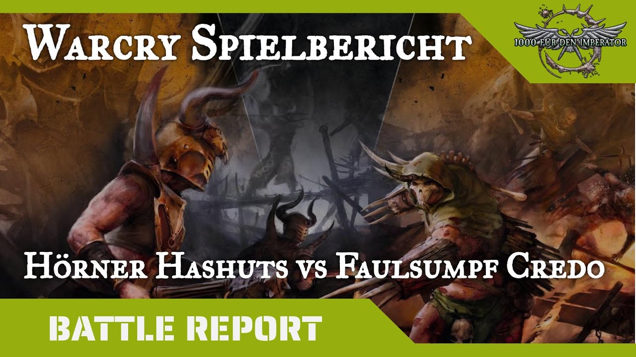 Warcry Spielbericht: Faulsumpf Credo gegen die Hörner Hashuts