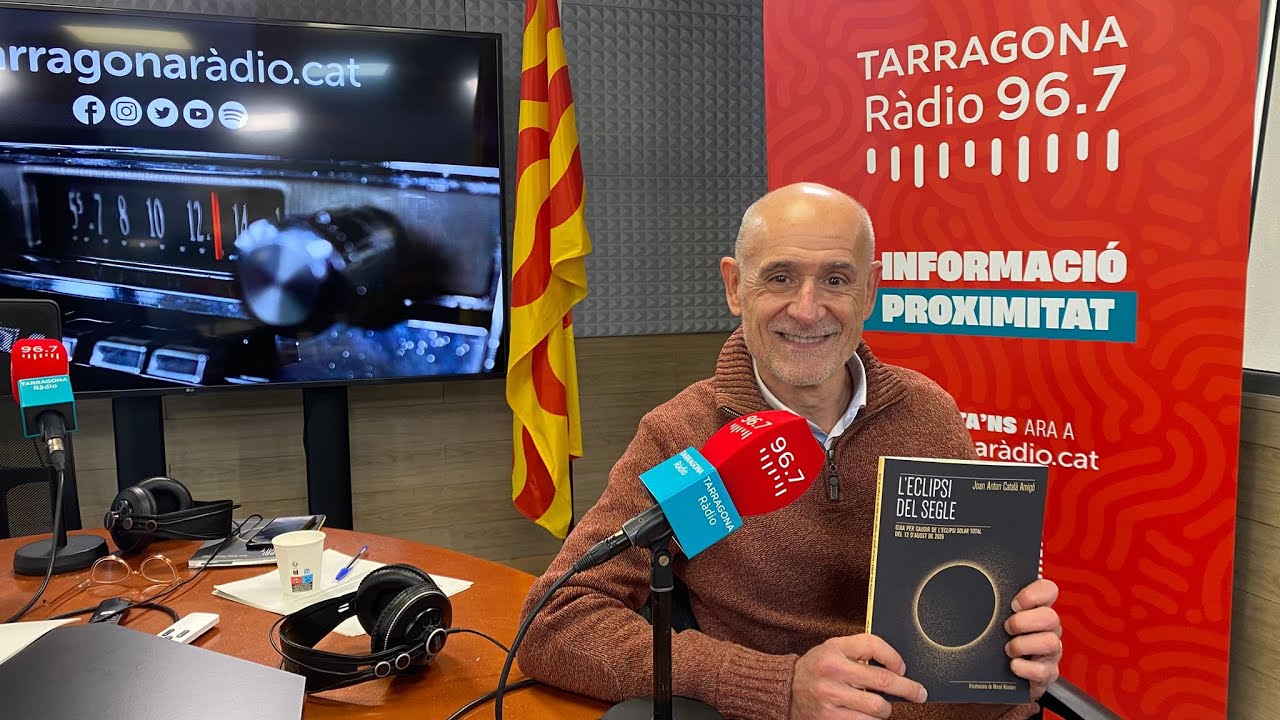 Per l'astrofísic Joan Anton Català "Tarragona és un lloc privilegiat per veure l’eclipsi del segle"