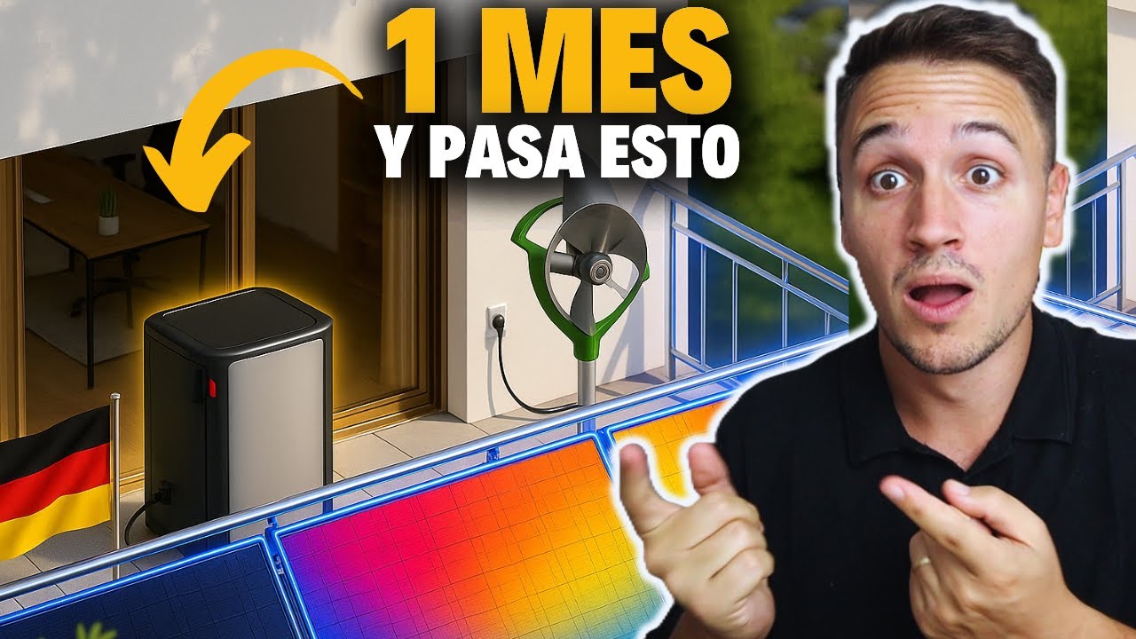 Cuánto DINERO ahorré con PLACAS SOLARES de BALCÓN en 1 MES