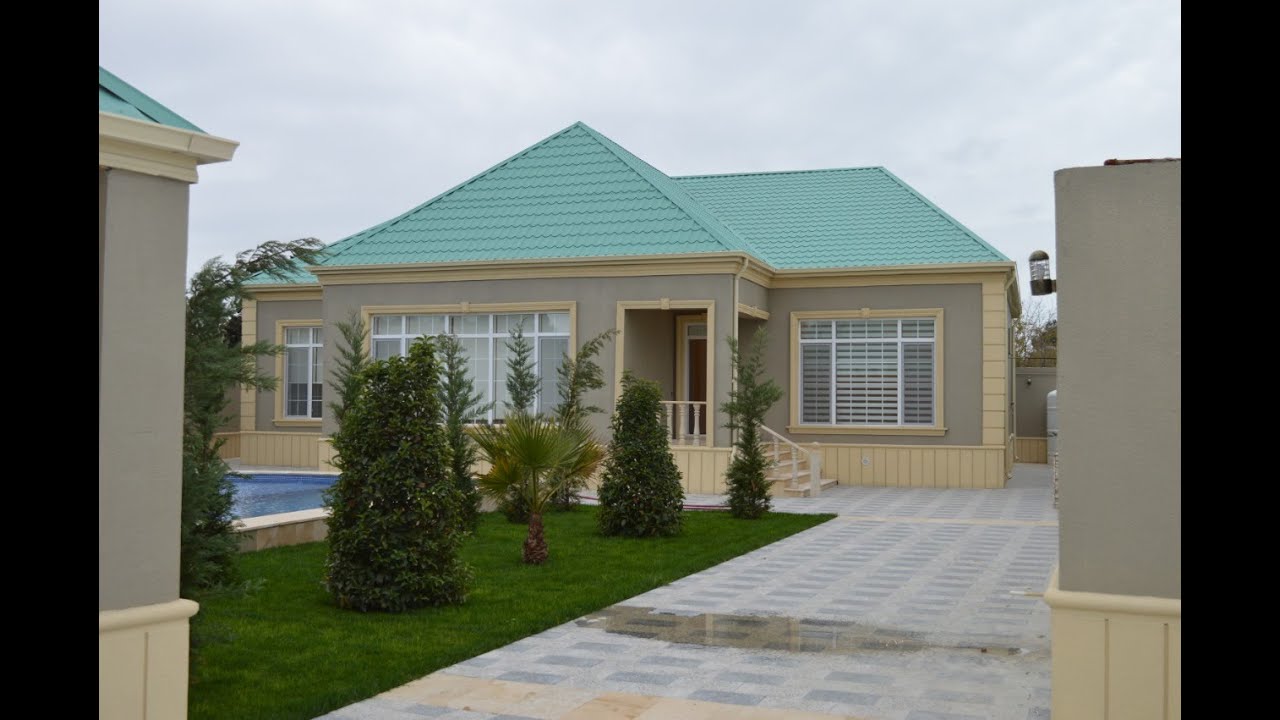 Mərdəknda 8 sotda hovuzlu super bir bağ evi satılır.                                Ev alqi satqisi