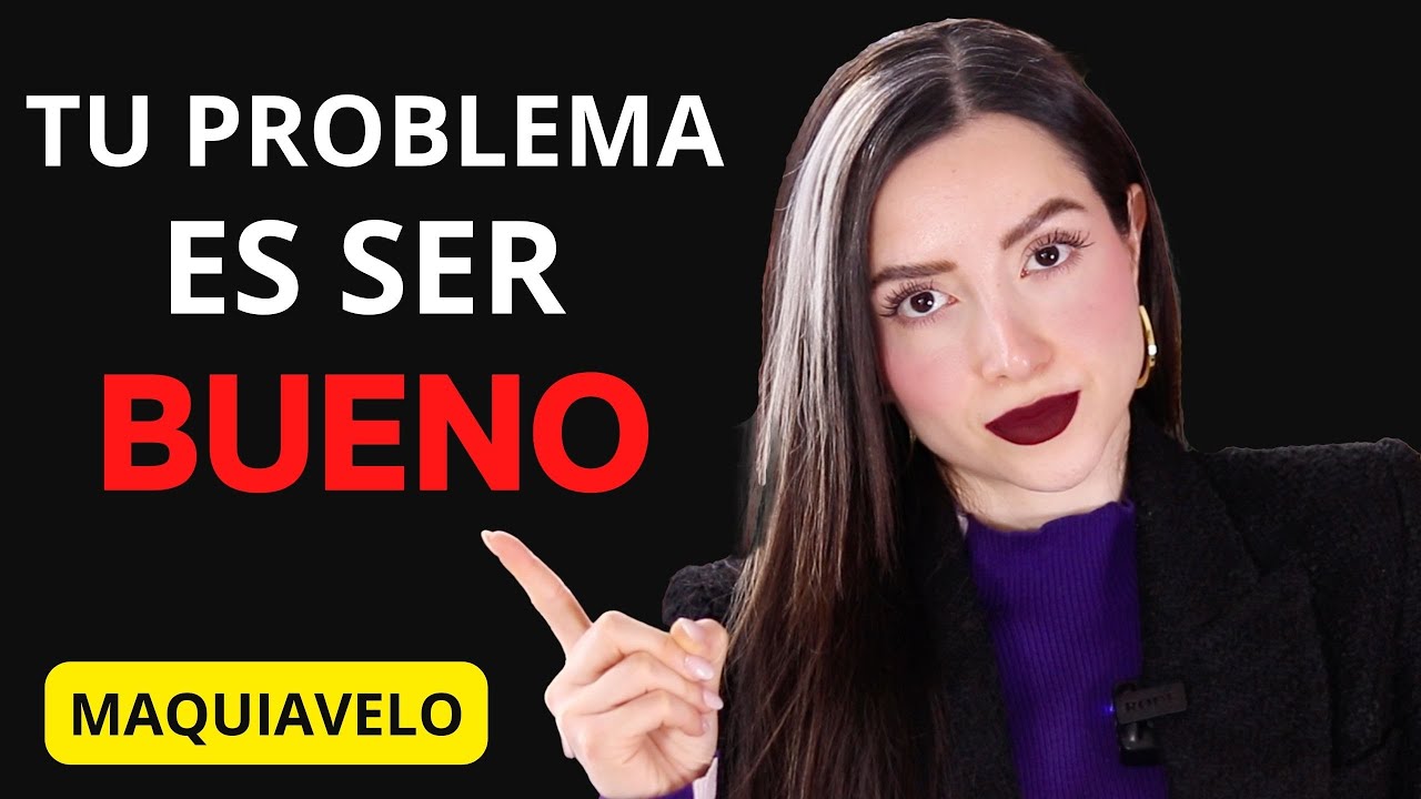 TU PROBLEMA ES SER BUENO | La Filosofía de Maquiavelo | El Príncipe