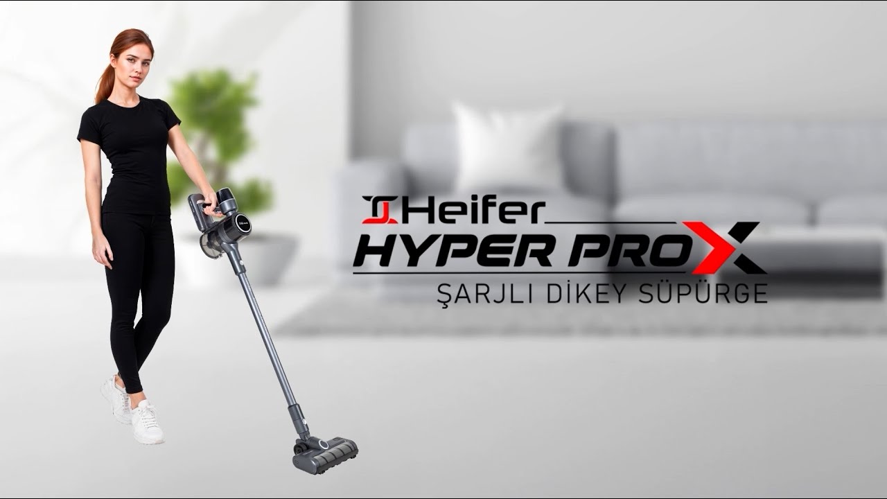 Hyper Pro X Şarjlı Dikey Süpürge | Kurulum ve Bakım