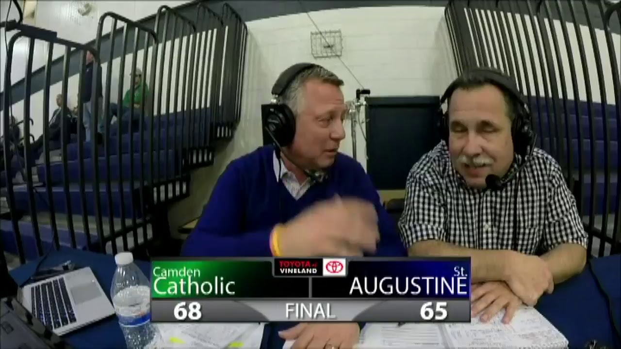 High School Basketball Playoffs -Camden Catholic at St. Augustine Prep