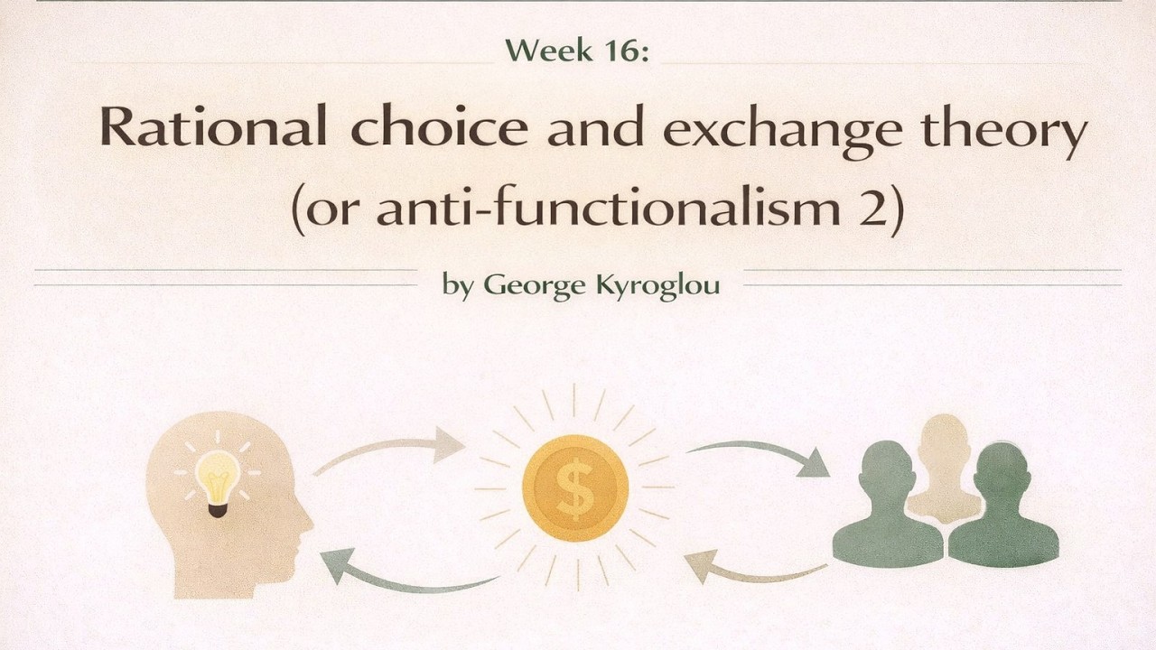 W16: The Rise of Rational Choice