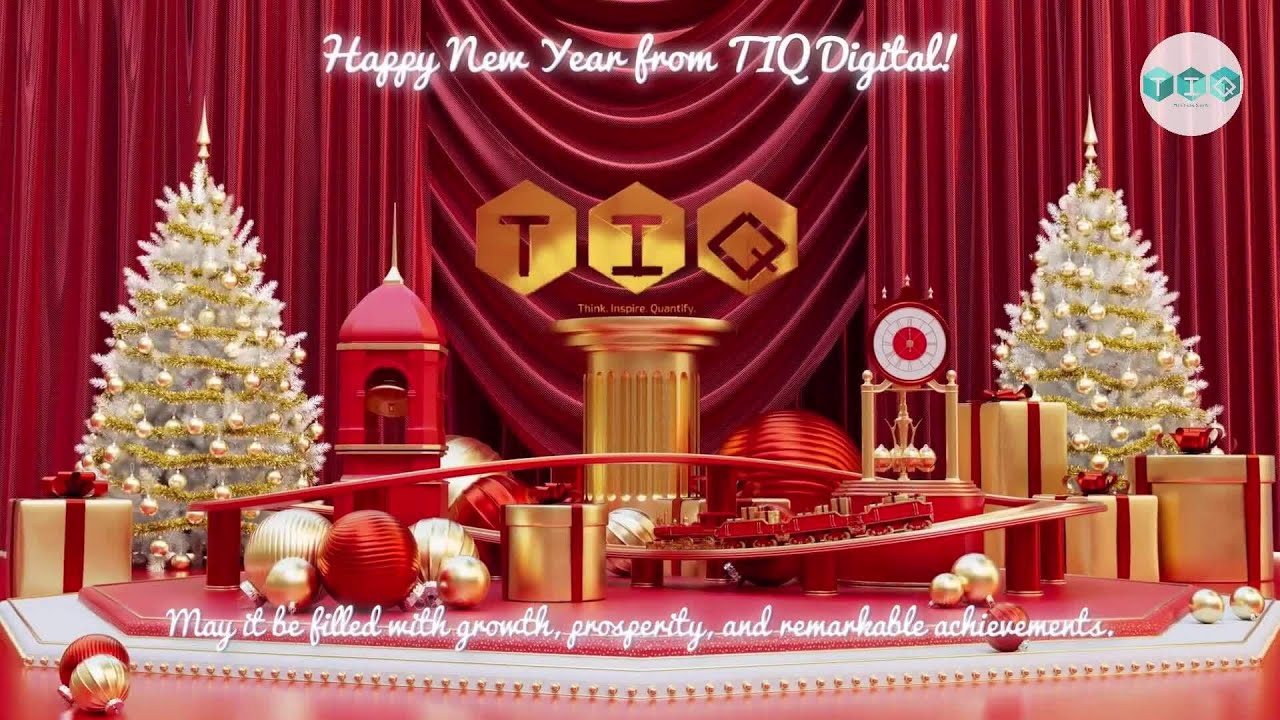 Happy New Year 2024 from TIQ Digital! 🌟🎊