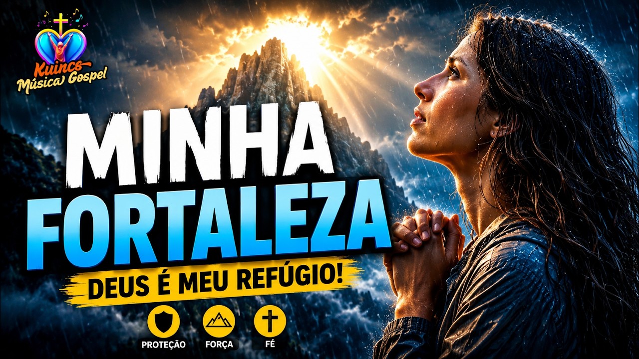 FÉ INABALÁVEL (MINHA FORTALEZA) - Louvor Poderoso para Tempos Difíceis (Kuincs Música Gospel)