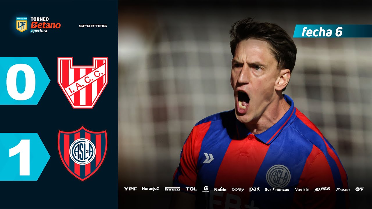 INSTITUTO 0 - 1 SAN LORENZO I Resumen del partido | 