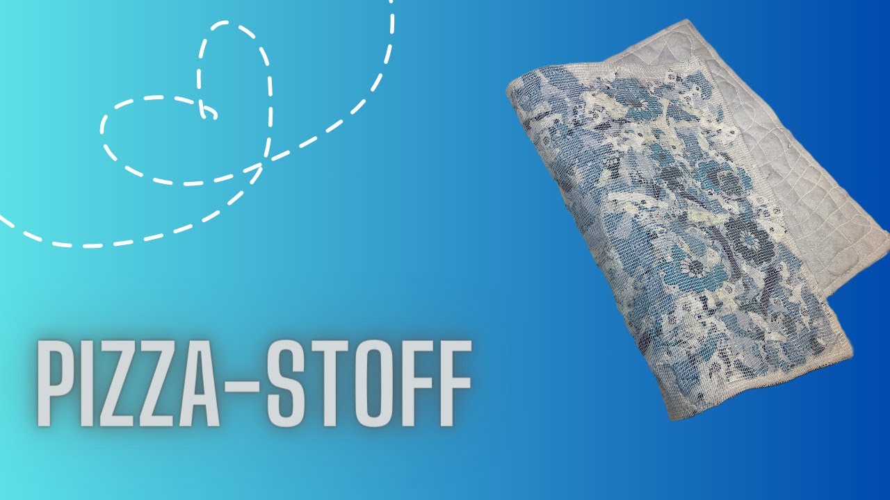 Pizza - Stoff selbst herstellen, n&auml;hen