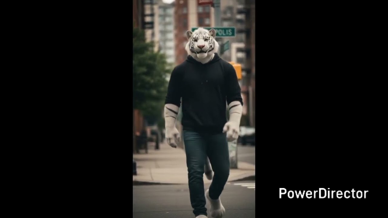 White tiger king - Dr Ken the blue bear (music video) 