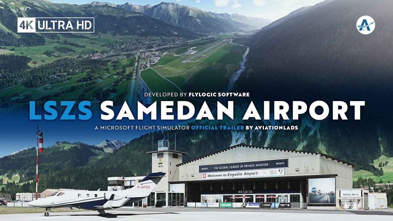 FlyLogicSoftware | Samedan Airport | Microsoft Flight Simulator [Official Trailer]