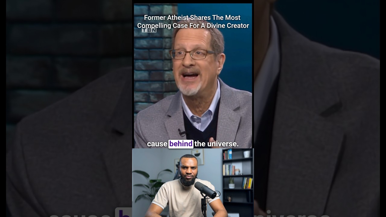 Former Atheist Shares Evidence For A Divine Creator! #jesus #bible #holyspirit #christianity #god