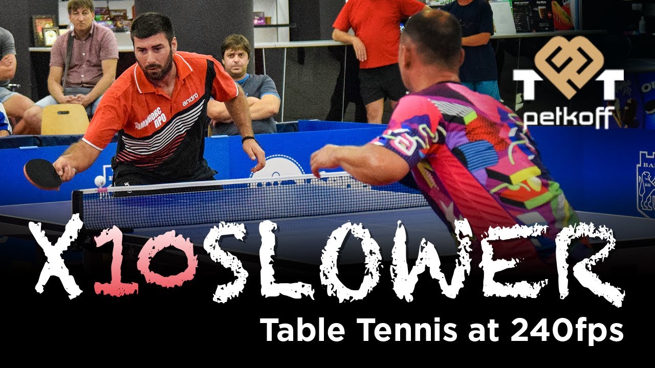 X10SLOWER - Table tennis in slow motion at 240 fps - Varna Cup 2021 #06