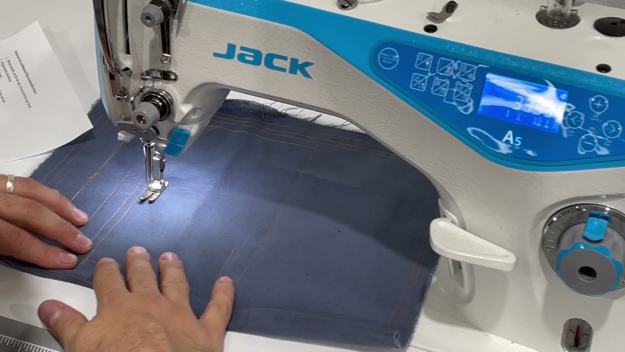Comment régler la tension et les points de votre machine JACK-A5